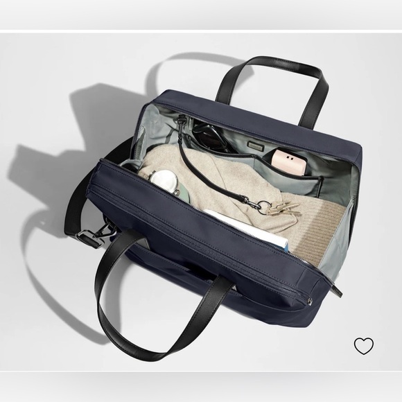 NWOT Away The Everywhere Bag + Large Toiletry Bag in Navy Blue *bundle deal* - Picture 6 of 12